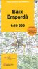 Mapa comarcal de Catalunya 1:50.000. Baix Empordà - 10