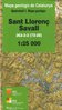 Mapa geològic 1:25.000. Geotreball I. Sant Llorenç Savall
