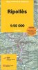Mapa comarcal de Catalunya 1:50,000. Ripollès - 31